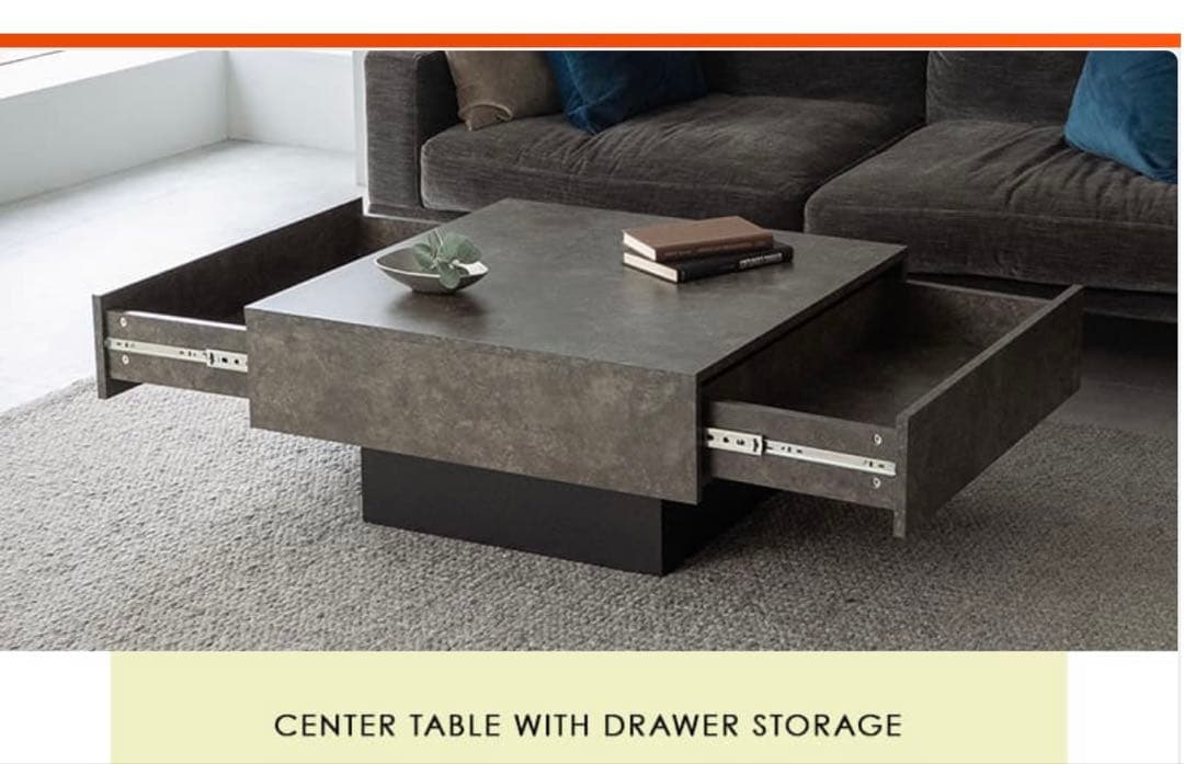 ♡引出収納付き センターテーブル