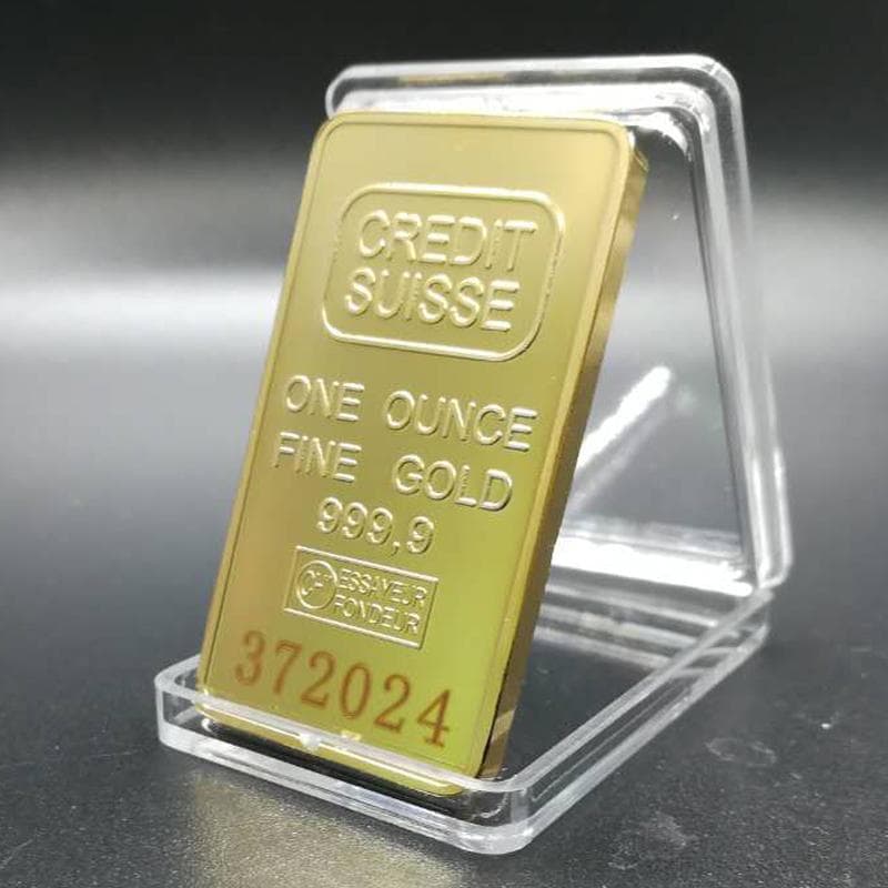 10枚インゴット【レプリカ】高品質　インテリア雑貨　GOLD 黄金