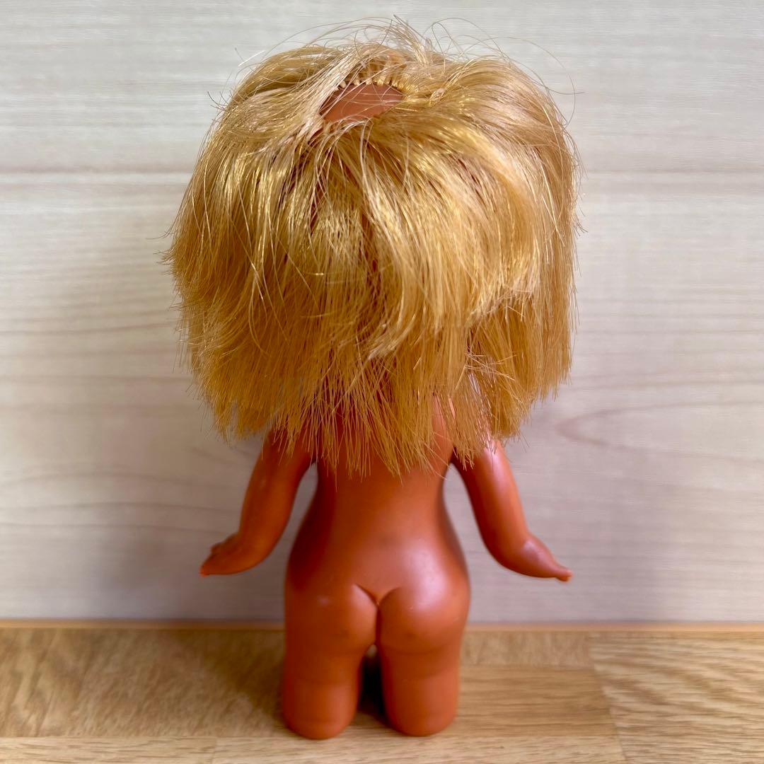 昭和レトロ セキグチ ローラちゃん ソフビ 人形 クロンボ フィギュア