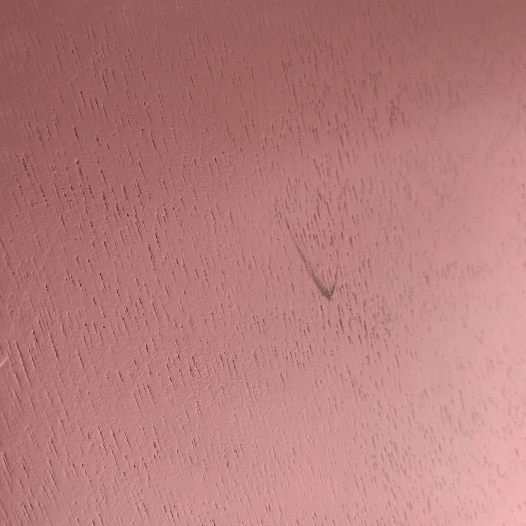 ラタンハートチェスト　ピンク