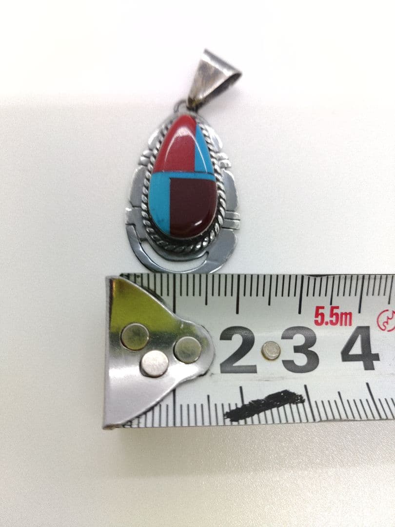 インディアンジュエリー　インレイ　トップ　ヘッド