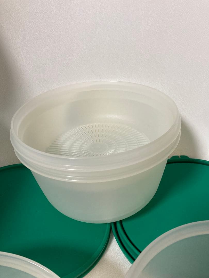 タッパーウェアストレーナー小中大保存ボウル