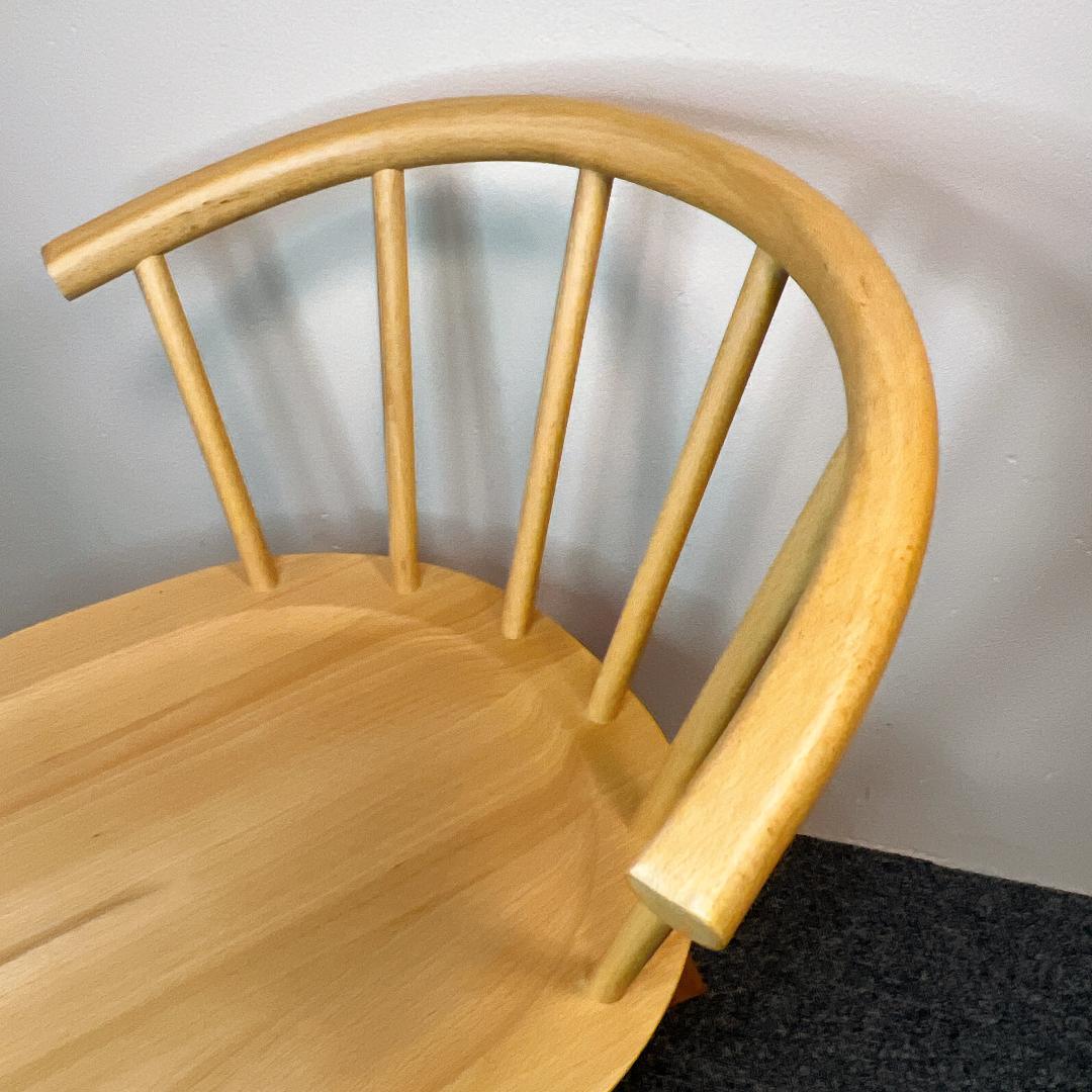 美品　ニトリ Nコレクション　C-53（S） 360°回転 ダイニングチェア