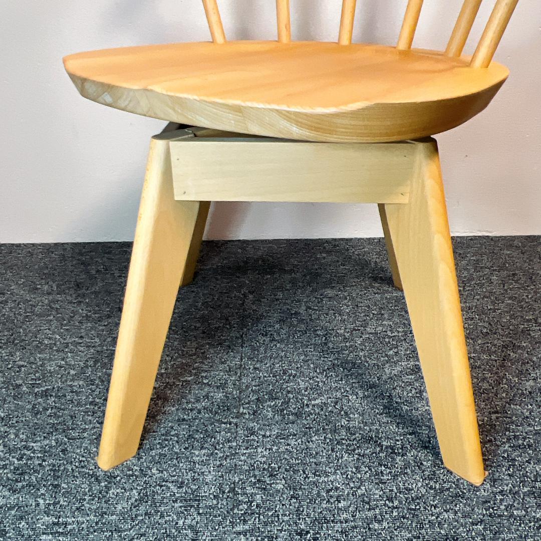 美品　ニトリ Nコレクション　C-53（S） 360°回転 ダイニングチェア