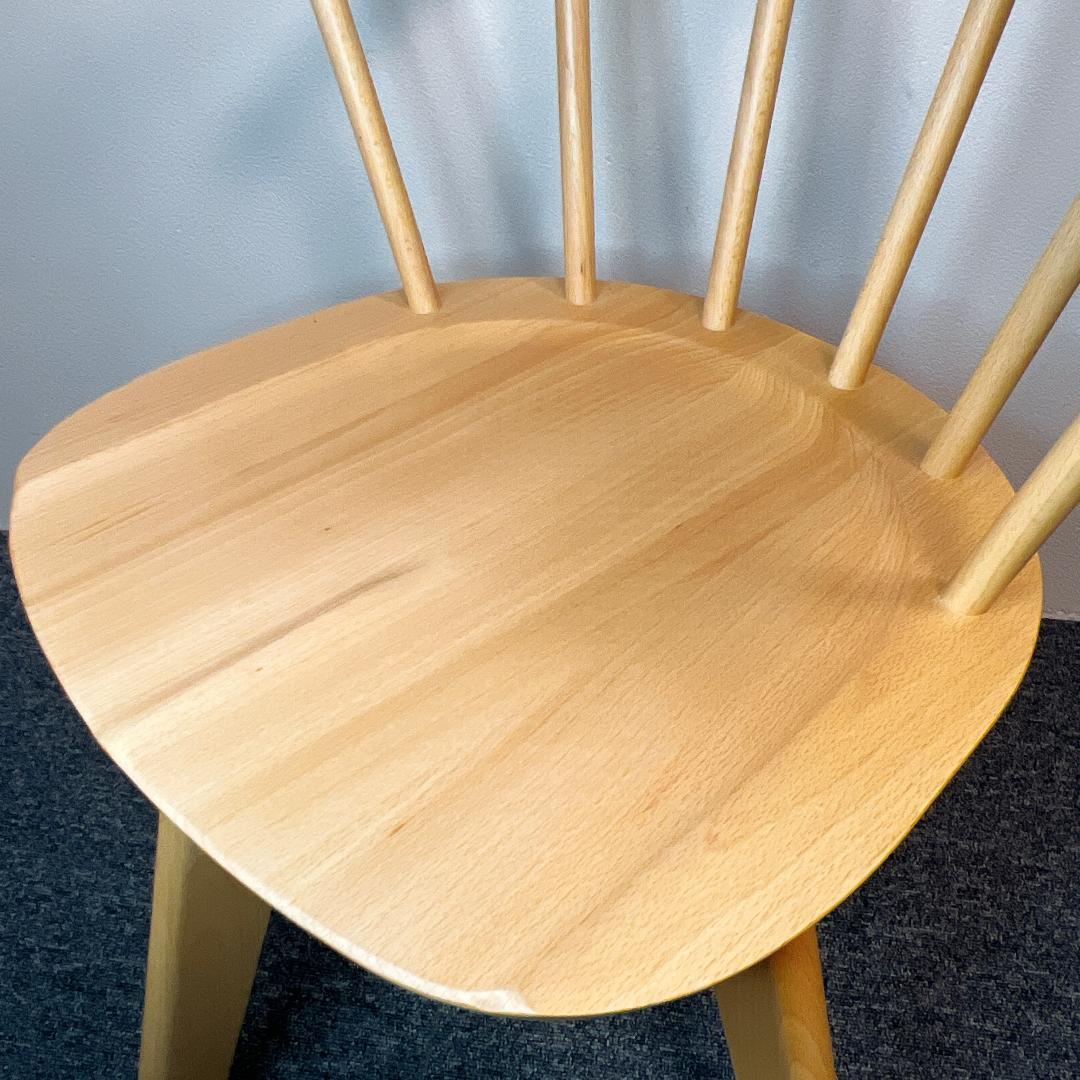 美品　ニトリ Nコレクション　C-53（S） 360°回転 ダイニングチェア