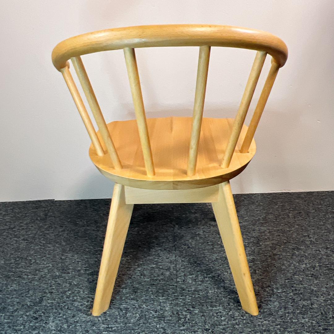 美品　ニトリ Nコレクション　C-53（S） 360°回転 ダイニングチェア