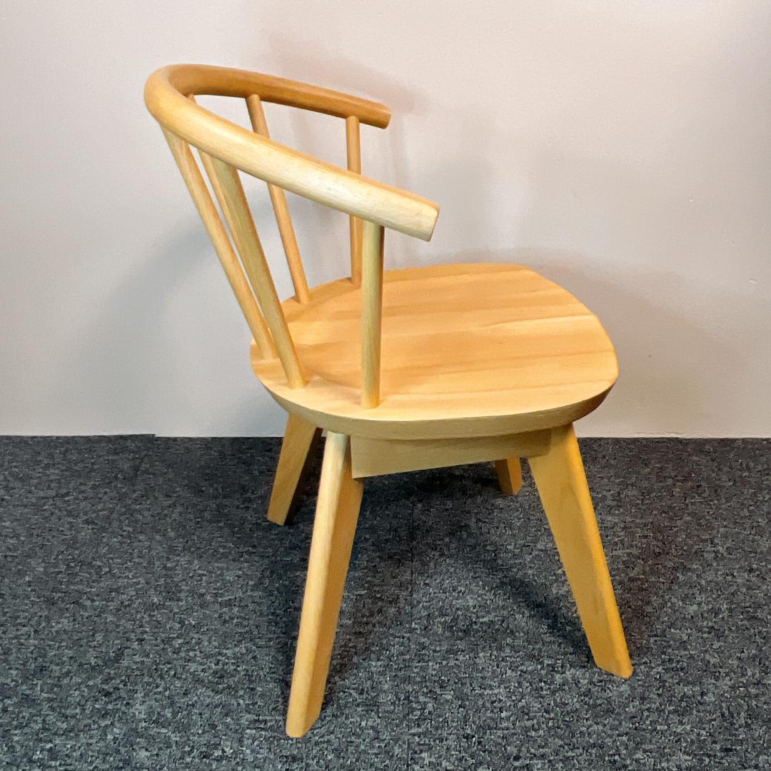 美品　ニトリ Nコレクション　C-53（S） 360°回転 ダイニングチェア