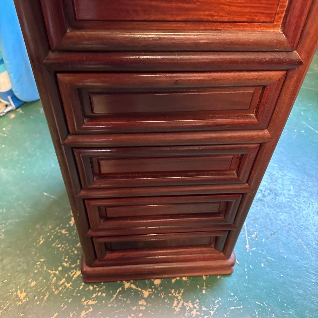 木製 唐木 花梨 チェスト 引き出し タンス インテリア - メルカリ