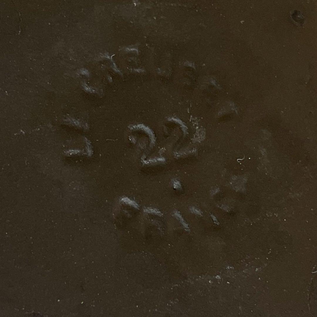 【LE CREUSET 】ブラック 両手鍋　22㌢