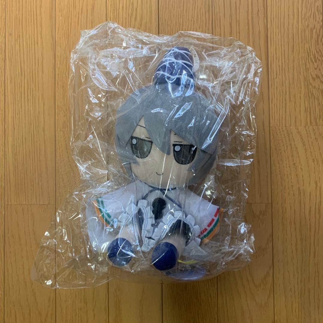 東方Project ふもふも ふと 物部布都 ぬいぐるみ東方缶バッジ付き