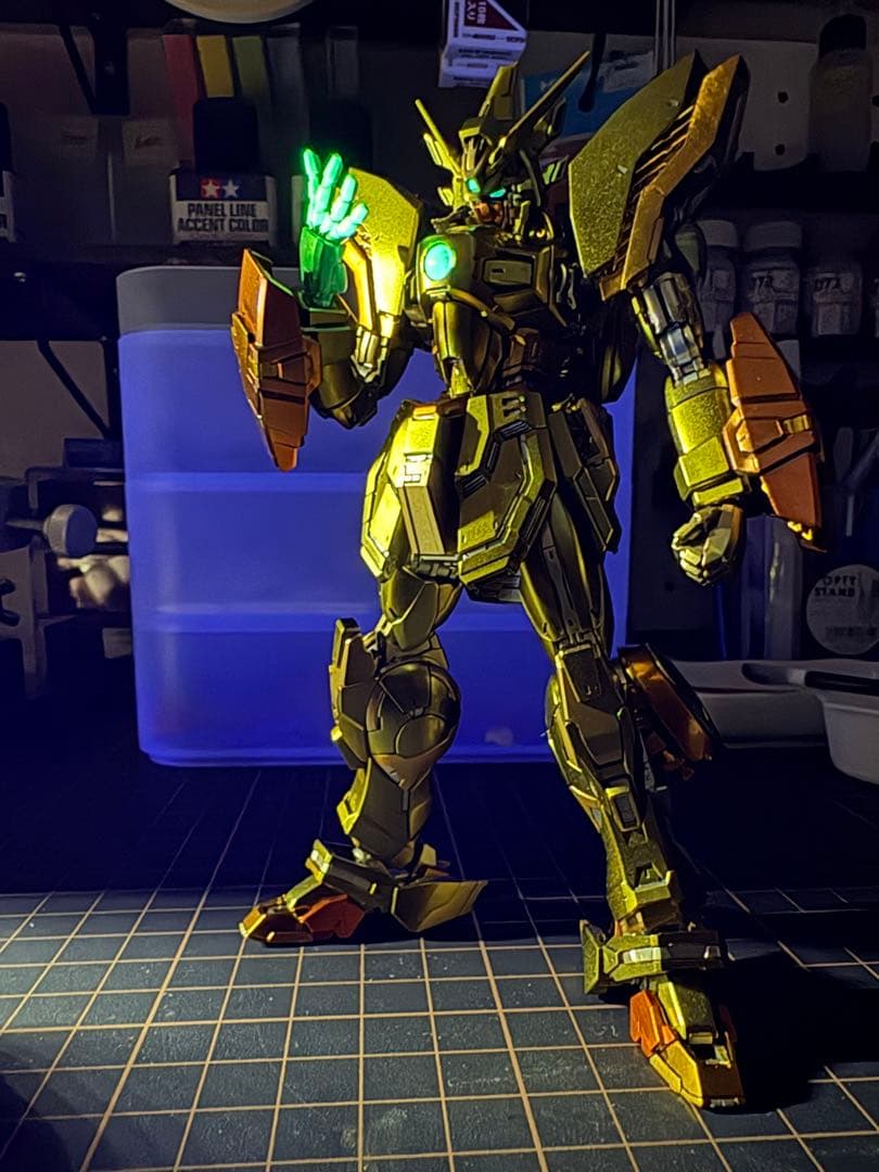 RGシャイニングガンダム 明鏡止水 全塗装 完成品 - メルカリ