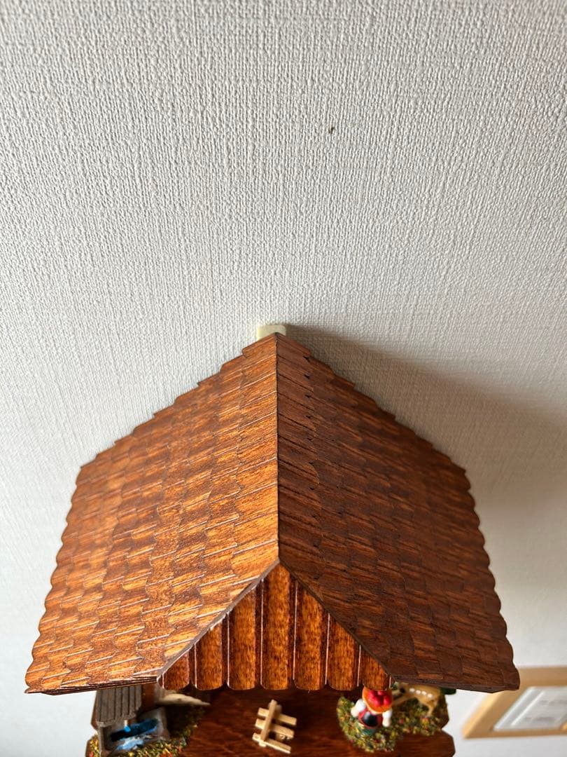 【美品】ドイツ製　クックリーノ シュヴァルツヴァルド　振り子時計　カッコー時計