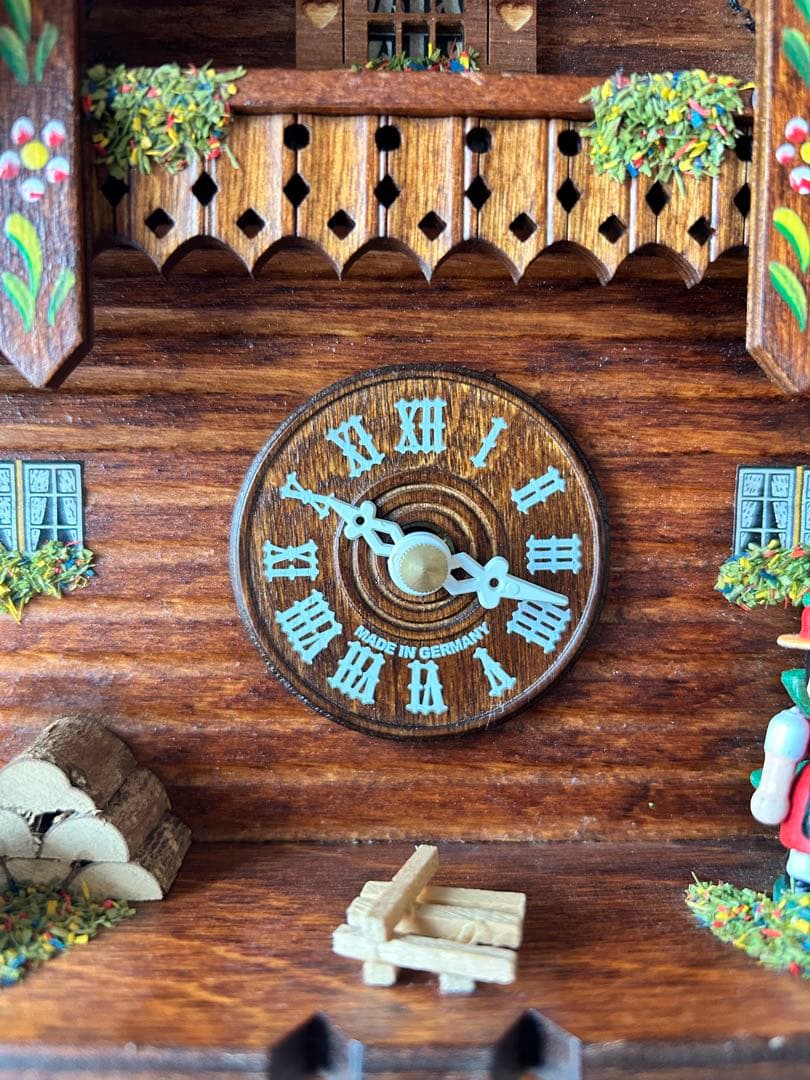 【美品】ドイツ製　クックリーノ シュヴァルツヴァルド　振り子時計　カッコー時計