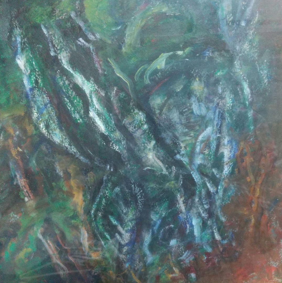 津田李穗「栗」ミックスメデイア