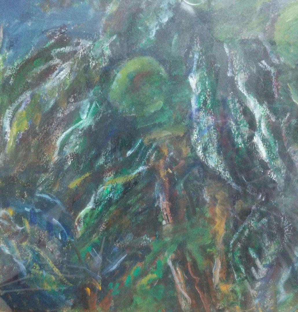 津田李穗「栗」ミックスメデイア