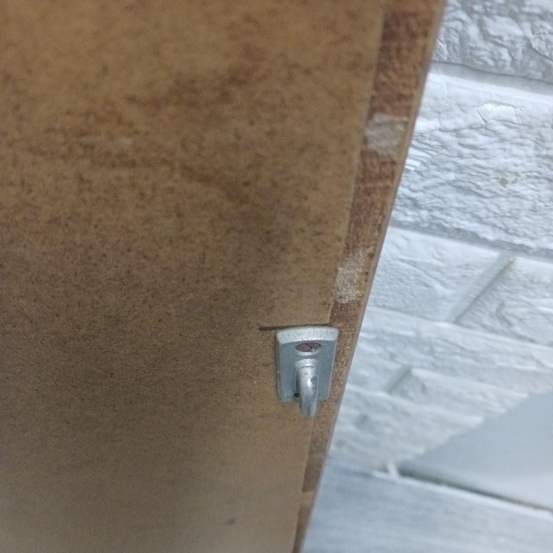 B ヴィンテージ*ウッドフレーム ウォール パブ ミラー*木枠 壁掛け鏡*