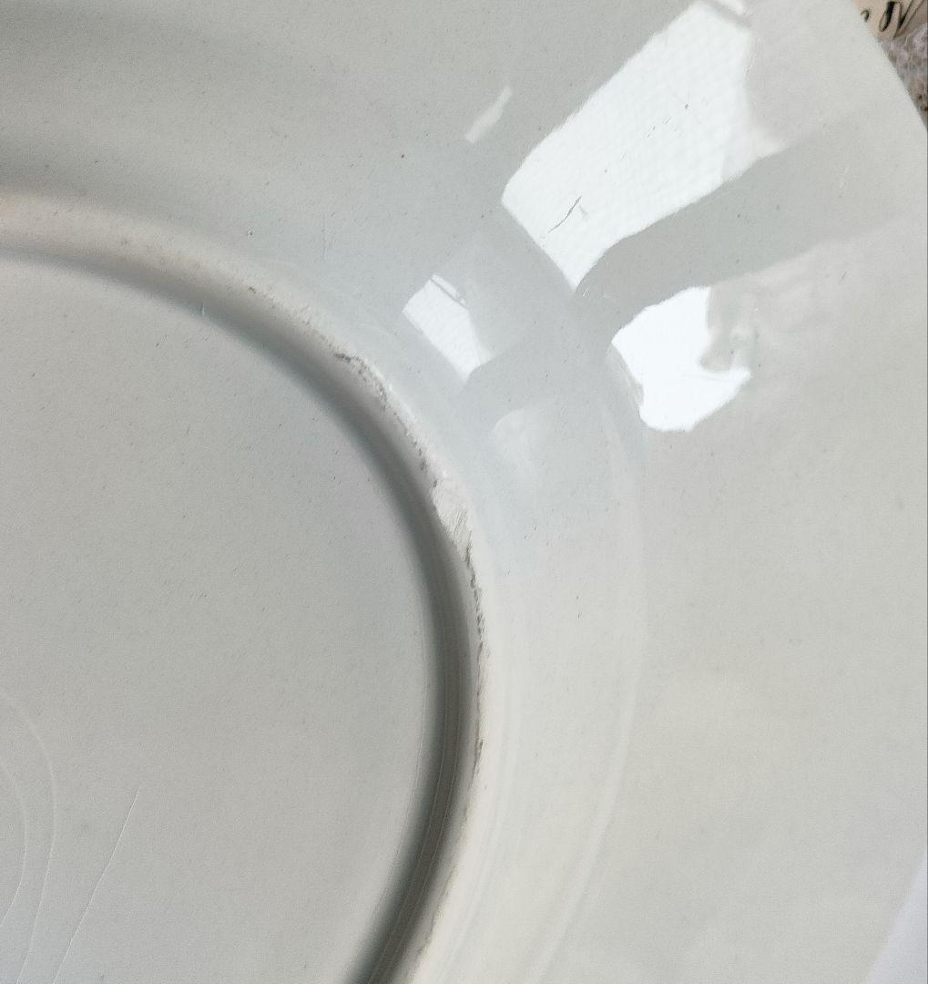 希少　美品　サンタマン　MARION 　オーバル皿　フランスアンティーク