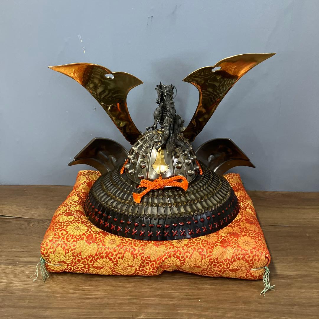 3F 瑞穂作 竜虎出世兜 御兜 五月人形 伝統工芸 兜飾り こどもの日 季節物