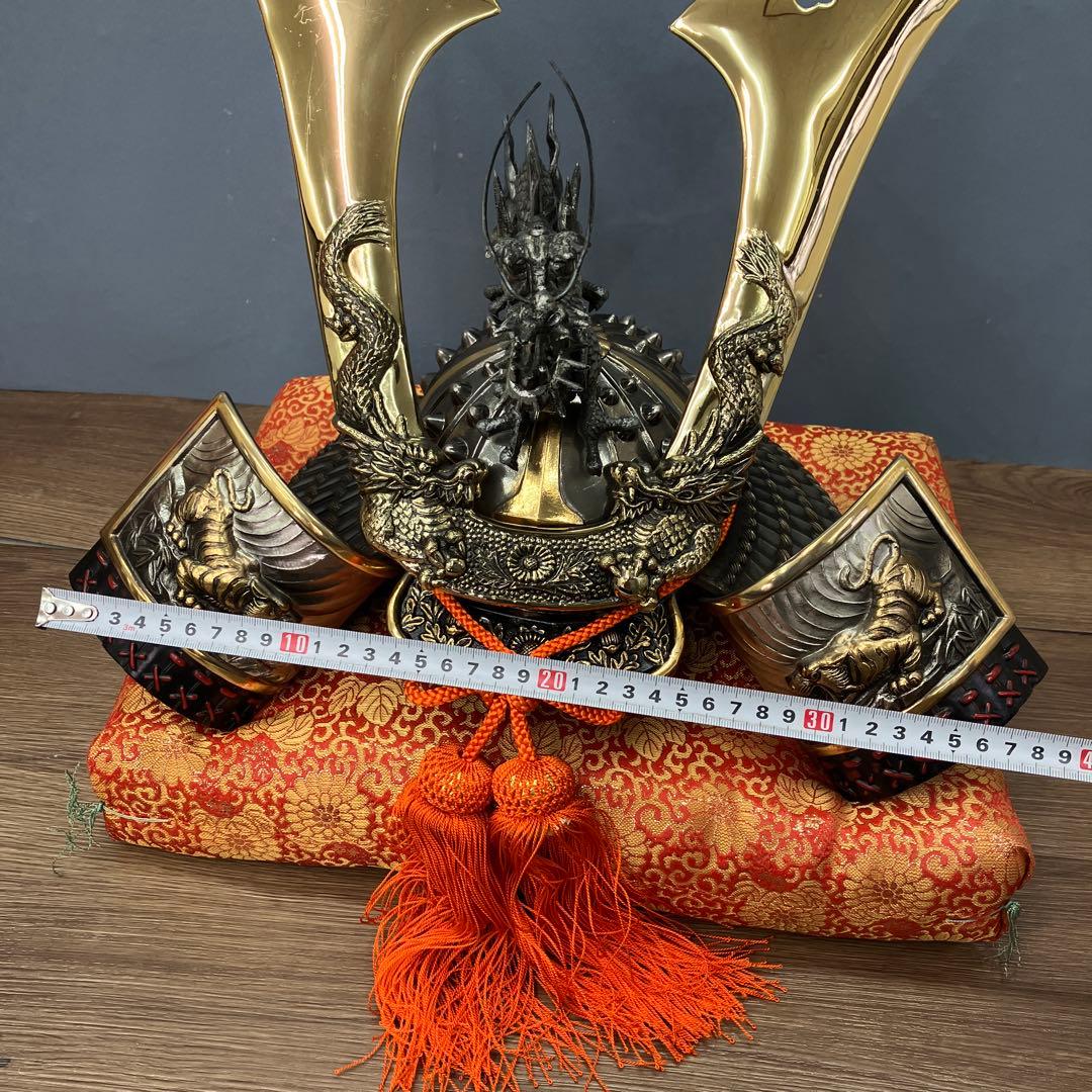 3F 瑞穂作 竜虎出世兜 御兜 五月人形 伝統工芸 兜飾り こどもの日 季節物