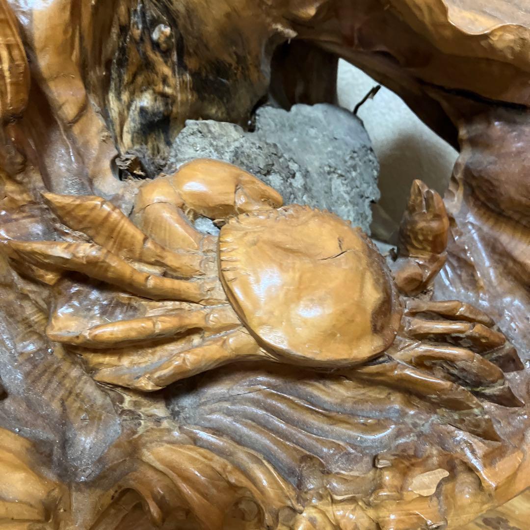 木彫　滴水観音菩薩立像