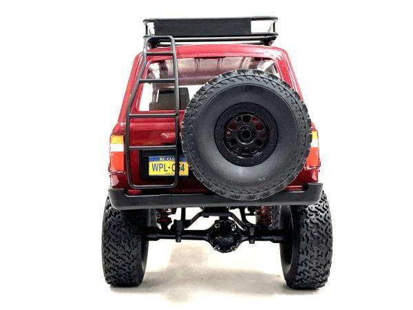 WPL C54-1 1/16 ランドクルーザーラジコン 赤 技術基準適合証明済