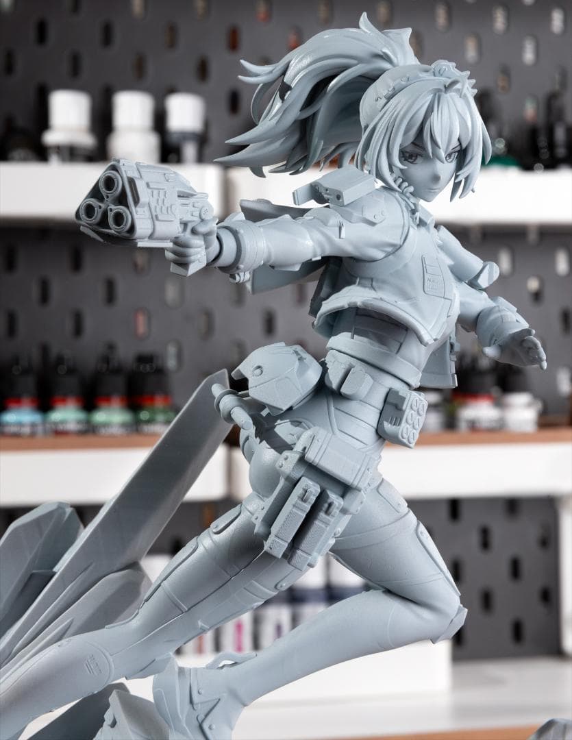 ガレージキット ゼンレスゾーンゼロ 朱鳶 シュエン / 未塗装未組立