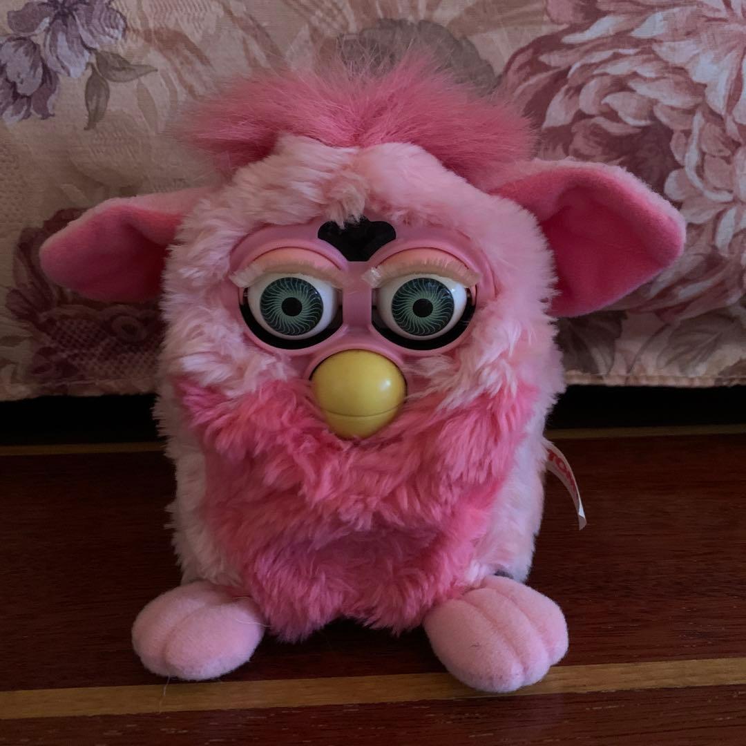 初代 1999 ファービー ピンク おもちゃ タカラトミー - メルカリ