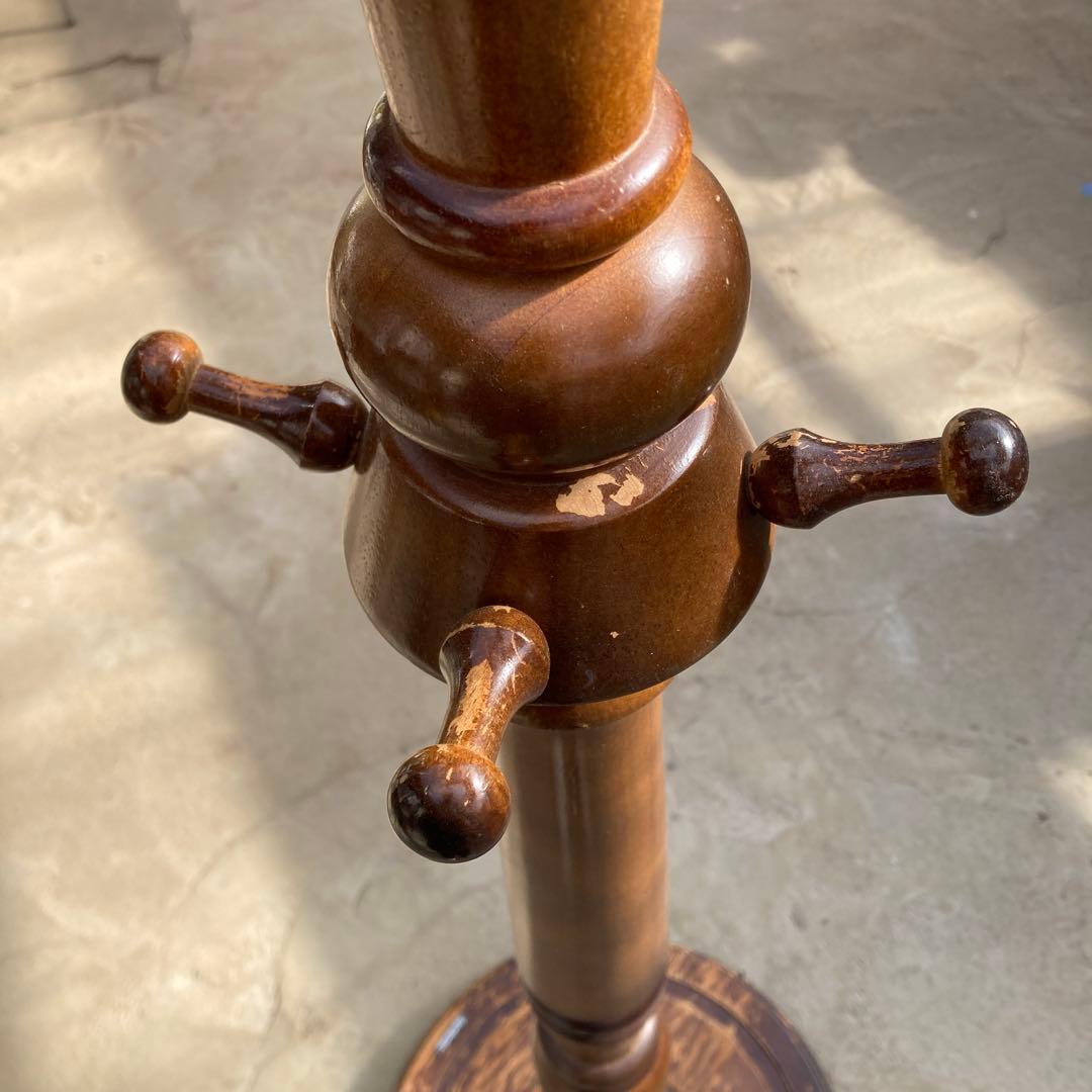 カリモク 木製 ポールハンガー ハンガーラック 高さ180cm