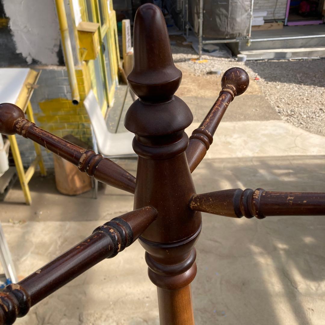 カリモク 木製 ポールハンガー ハンガーラック 高さ180cm