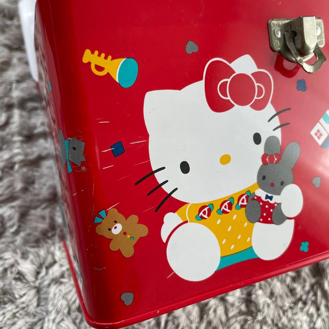 80-90年製 サンリオ キティちゃんレトロ収納缶 - メルカリ