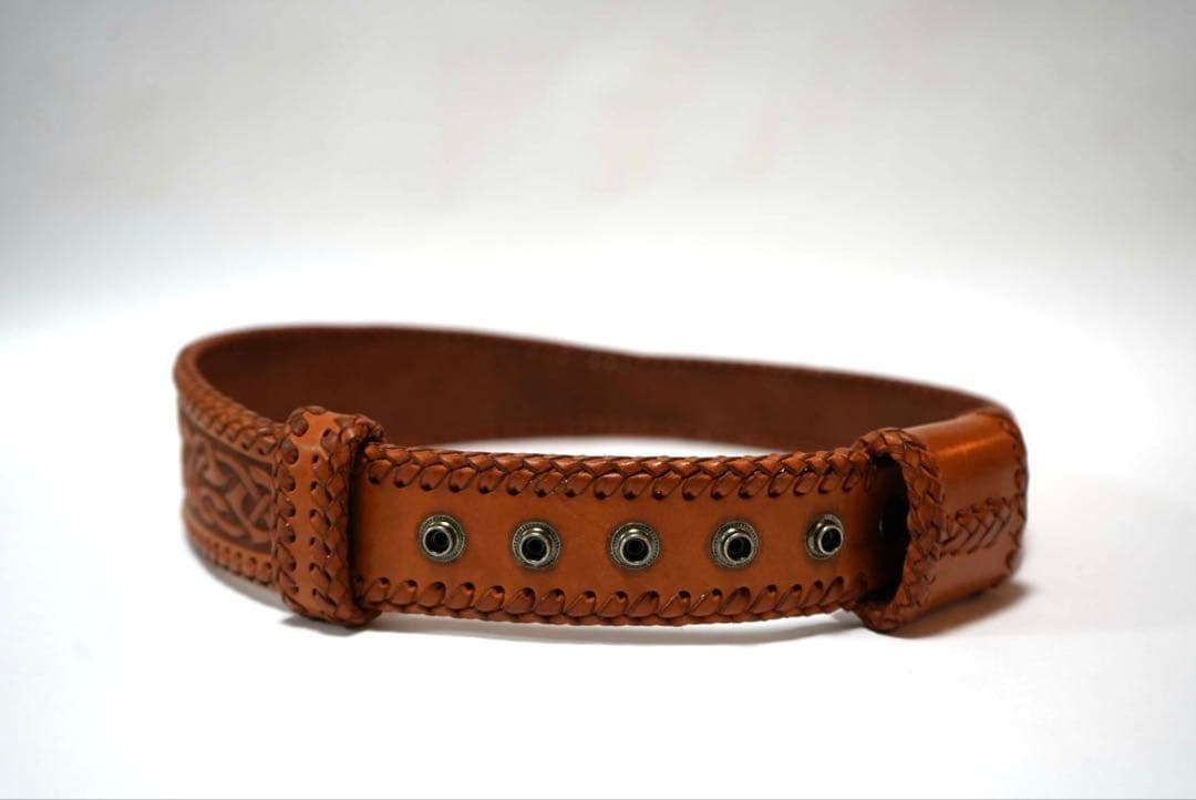 LEATHER TUNA カービング　レザーベルト