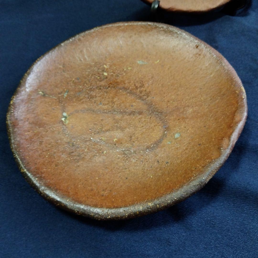 作家物 備前焼 平皿3枚 約22．5cm 焼き物 - メルカリ