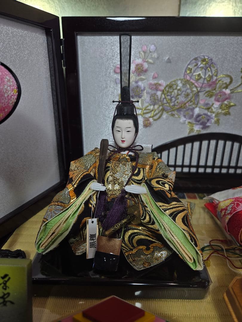 一点限り】雛人形 収納飾り HS27