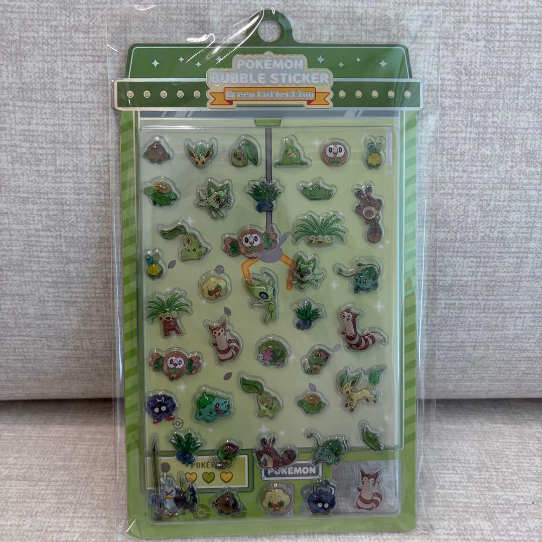 韓国限定】ポケモン バブルステッカー 8種コンプリートセット② - メルカリ