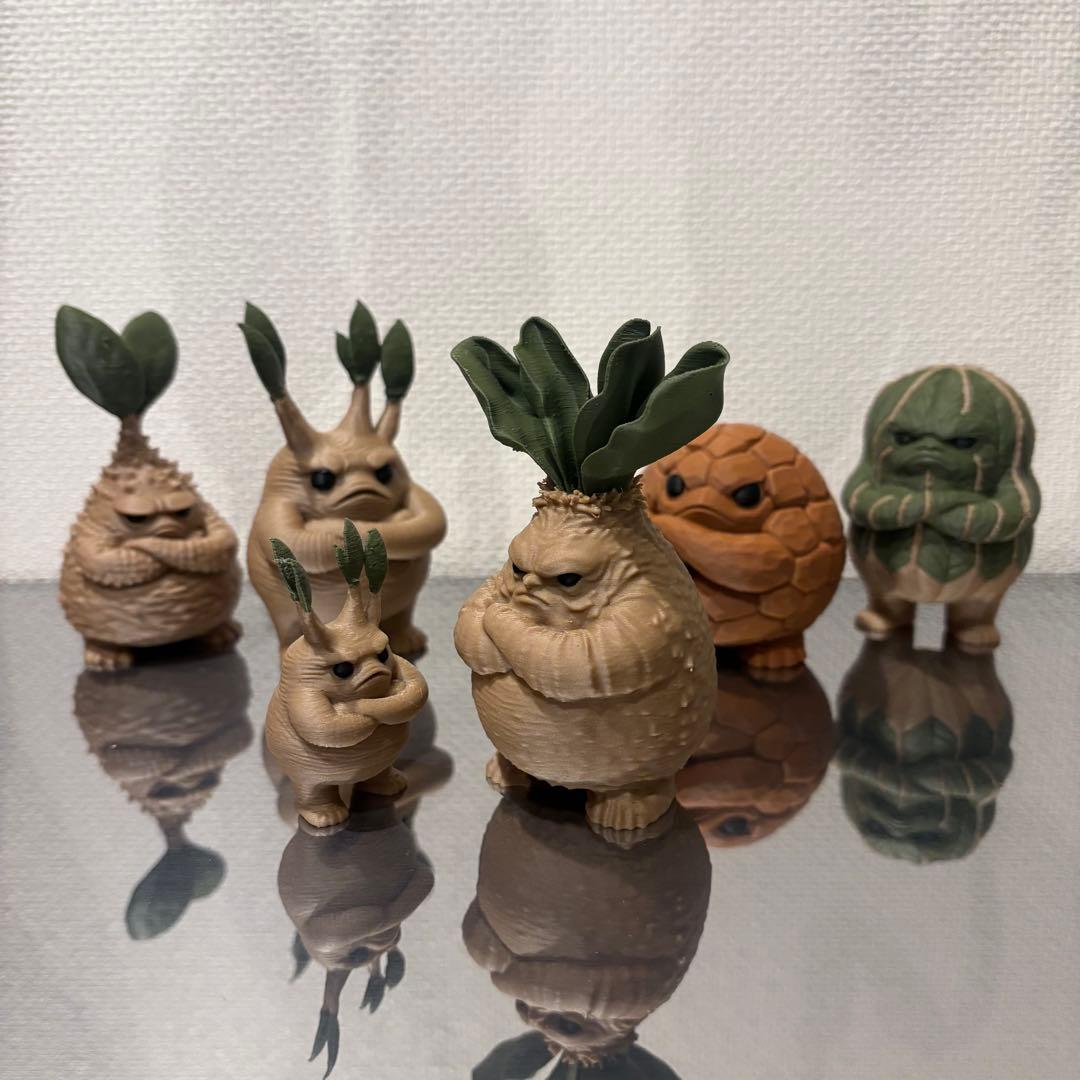 フィギュア Sサイズ 5点セット　グラキリス オベサ ブーファン