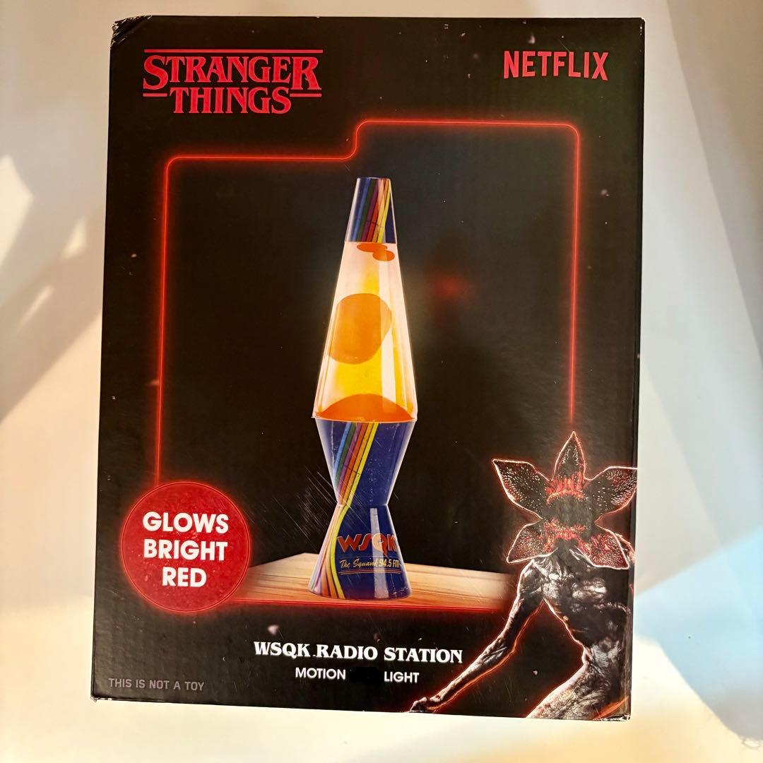 ストレンジャーシングス stranger things WSQKラバランプ箱入り