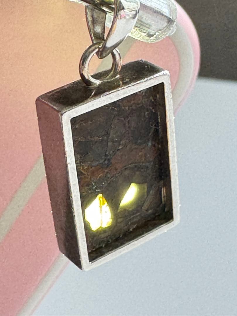 【ジェパラ隕石】パラサイト隕石　ペンダントトップ