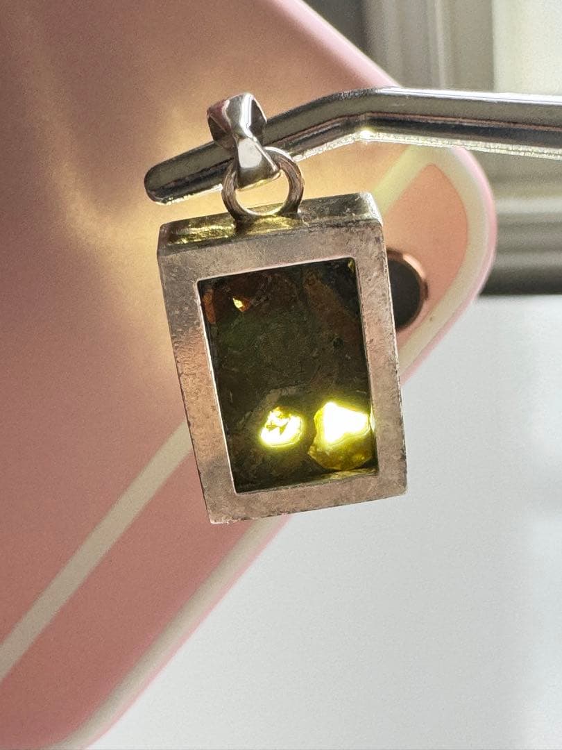 【ジェパラ隕石】パラサイト隕石　ペンダントトップ