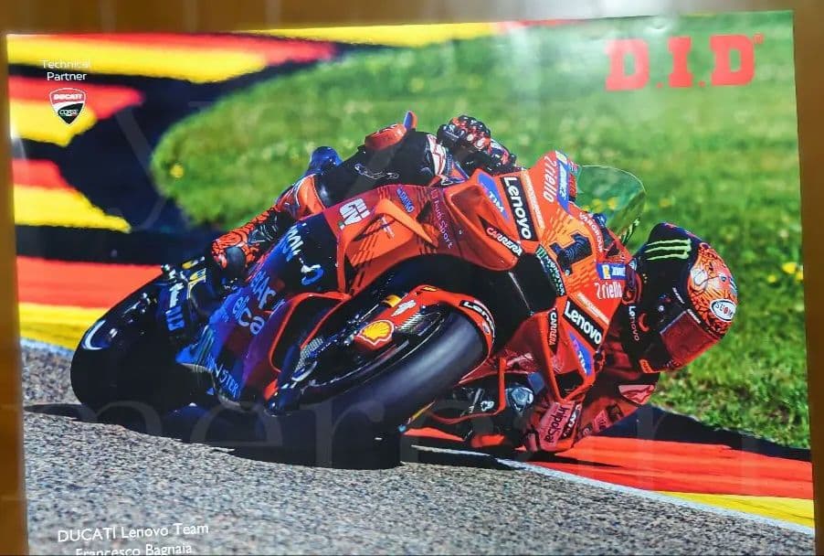 MotoGP DUCATI F.バニャイア&M.マルケス B2ポスター2枚セット