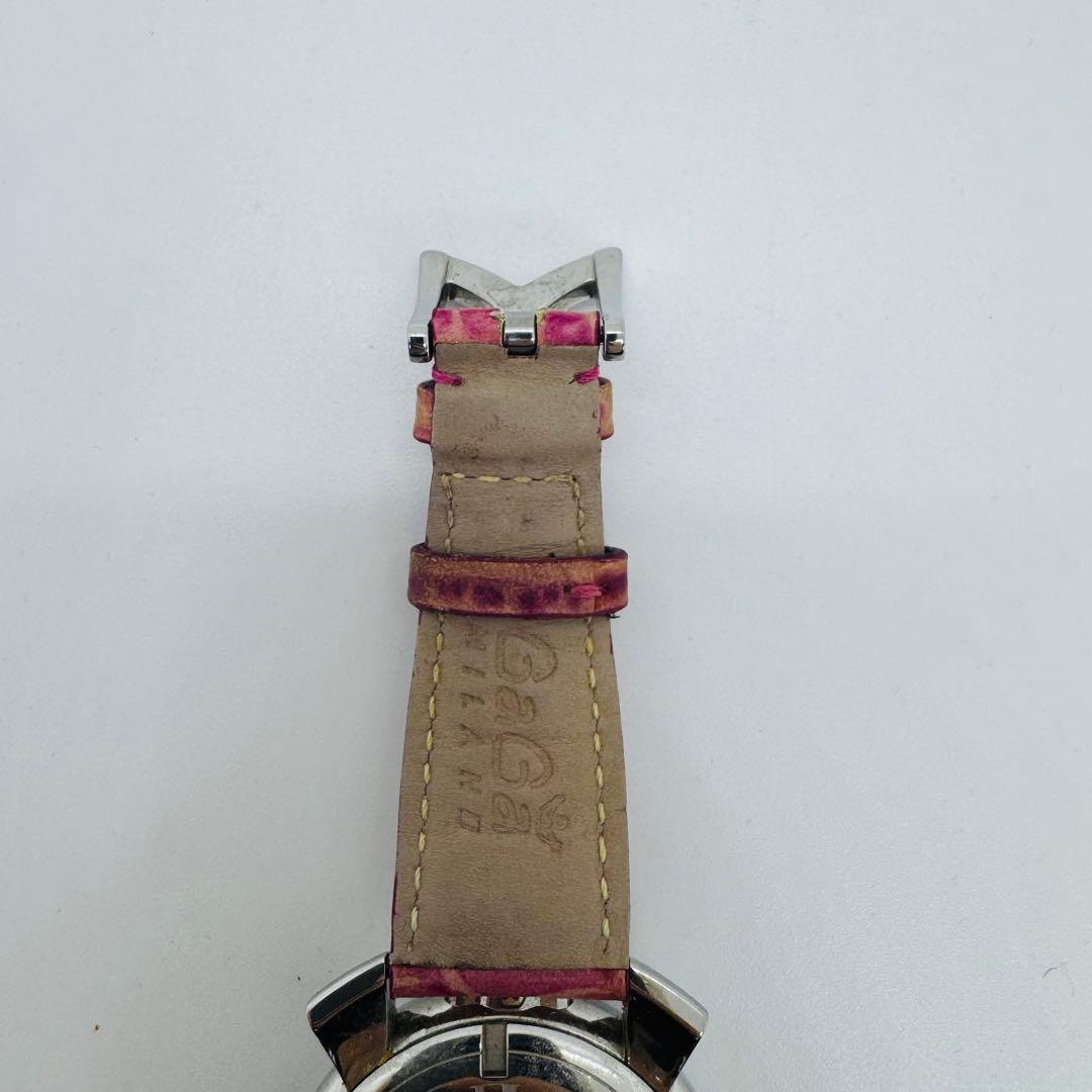 ✨GaGaMILANO✨ガガミラノ✨ホワイト文字盤✨ピンク✨腕時計✨