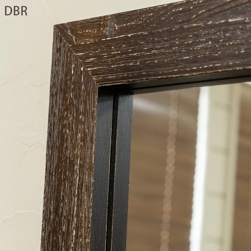 《新品・送料無料》MANOアンティークジャンボミラー　BR/DBR/WH