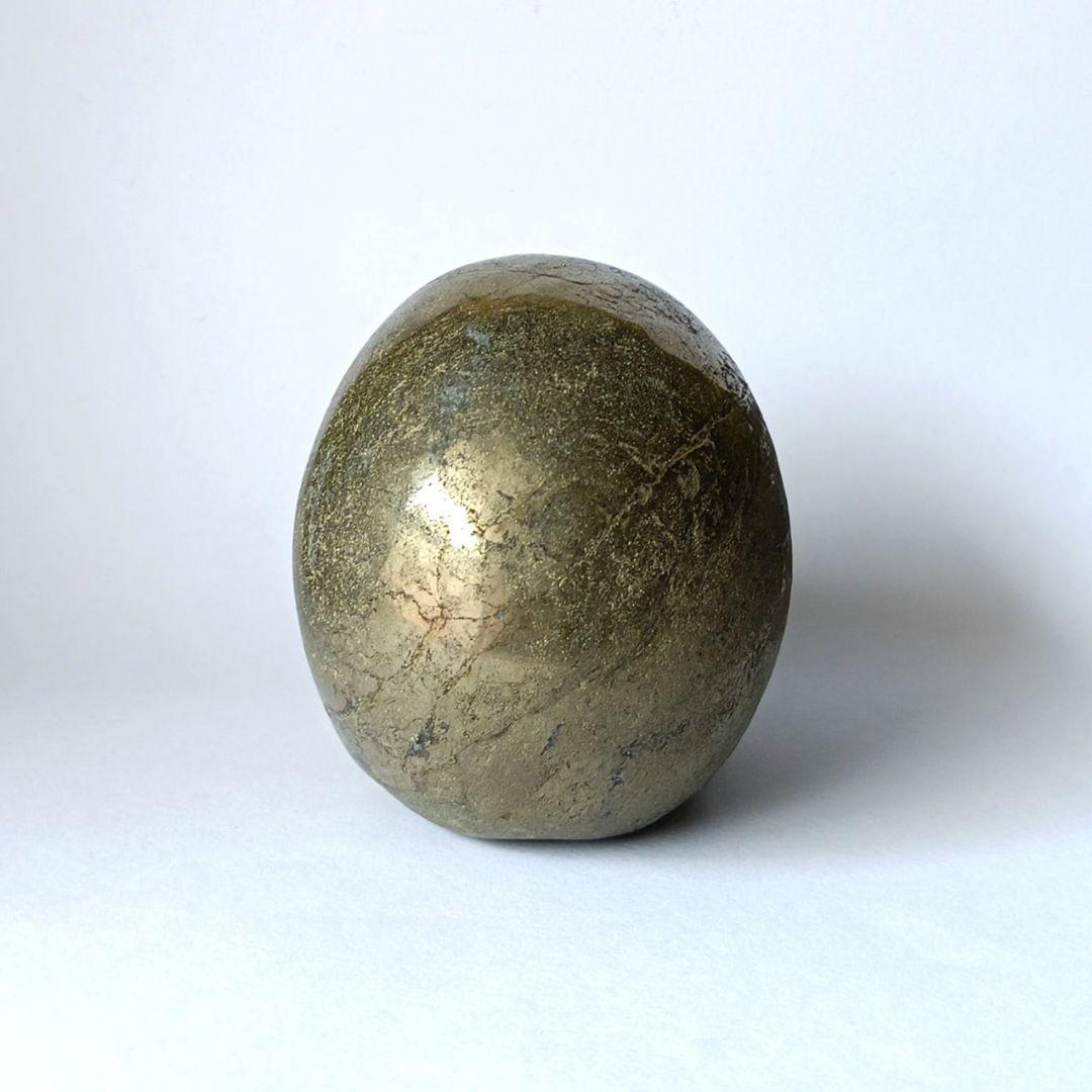 スカル　990g　パイライト　黄鉄鉱　骸骨　髑髏　ドクロ　天然石　置物