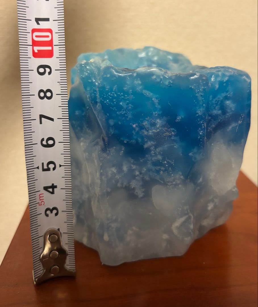 ミナイマサシ キャンドル ROSOKU MINAI アート オブジェ ブルー