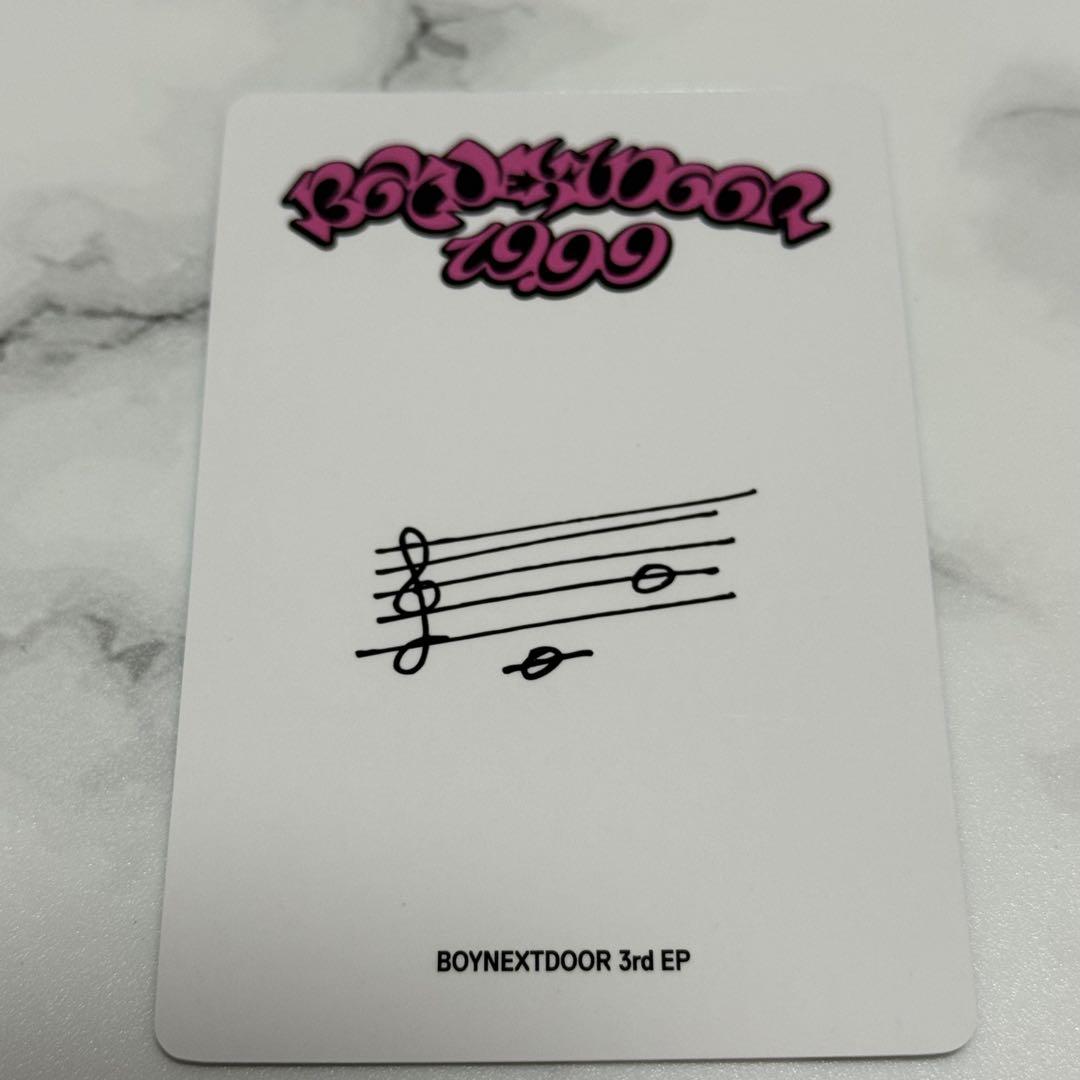 BOYNEXTDOOR 19.99 中国 yizhiyu 3.0トレカ リウ - メルカリ