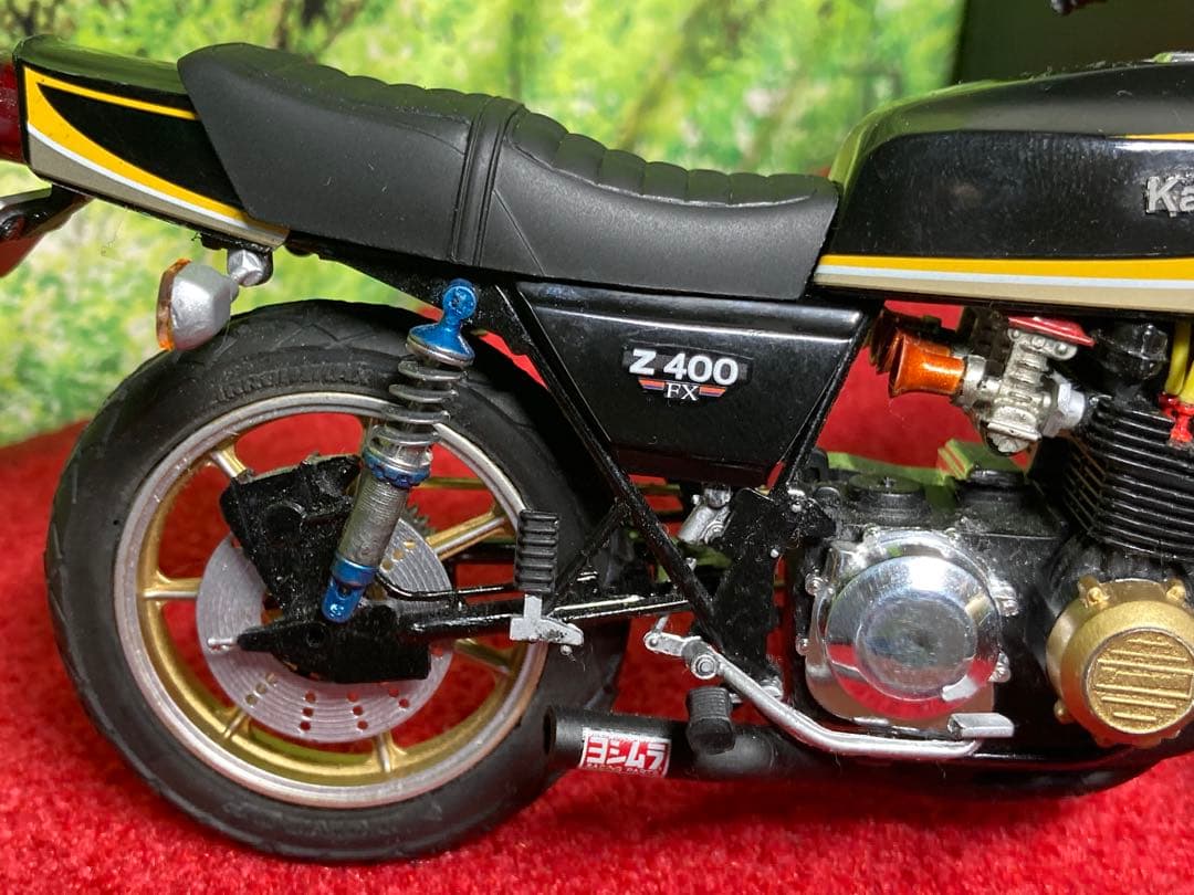 え？さん専用アオシマ☆Z400FXタイガーカラー製作品(素人作品