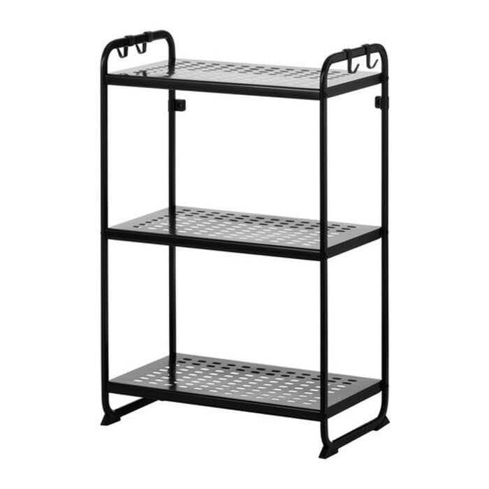 【新品】イケア IKEA MULIG ムーリッグ ブラック シェルフユニット