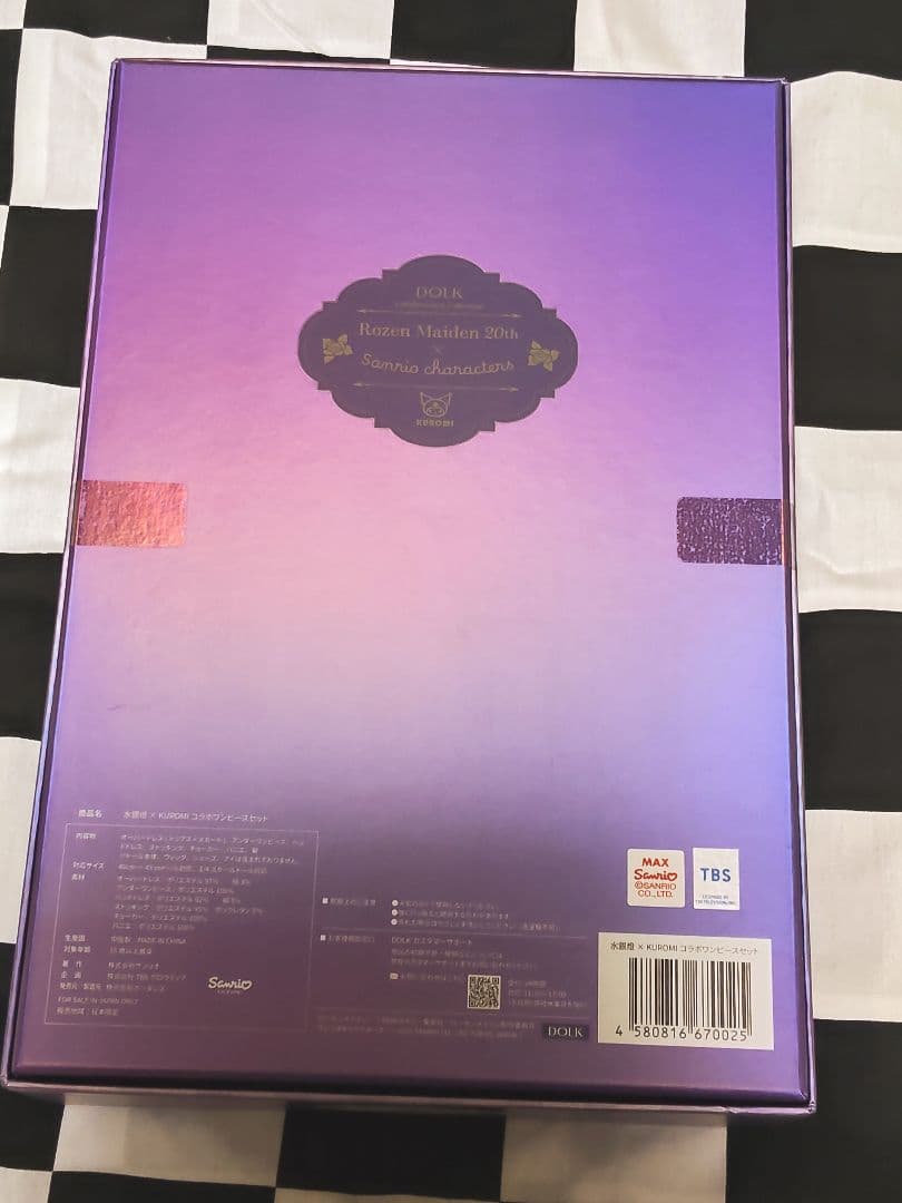 ローゼンメイデン サンリオ コラボ ドール服 水銀燈×クロミ おまけ付き