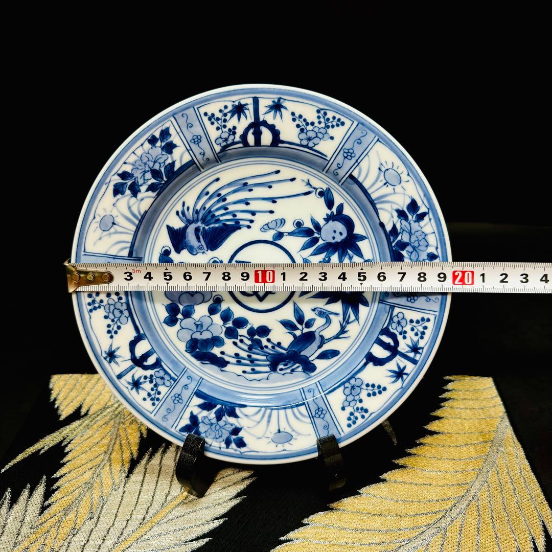 古伊万里 有田焼 VOC シリーズ 染付芙蓉手 皿 未使用 - メルカリ