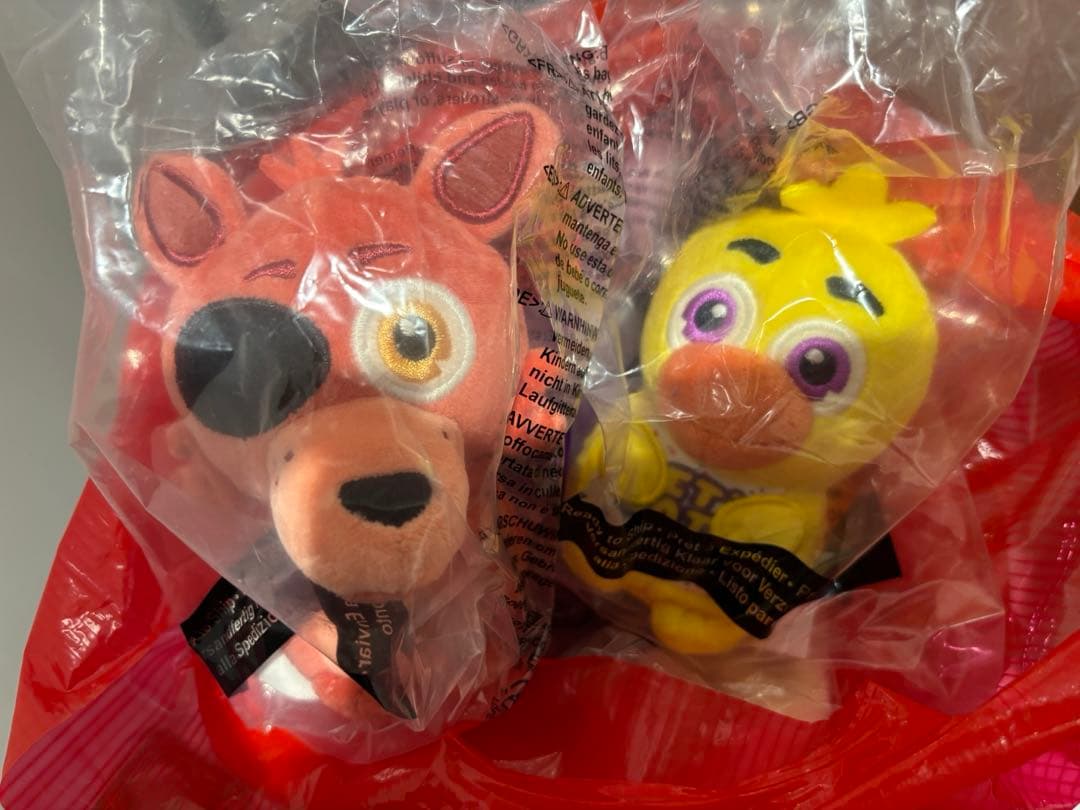 映画 ファイブナイツアットフレディーズ ミニぬいぐるみ 四種セット