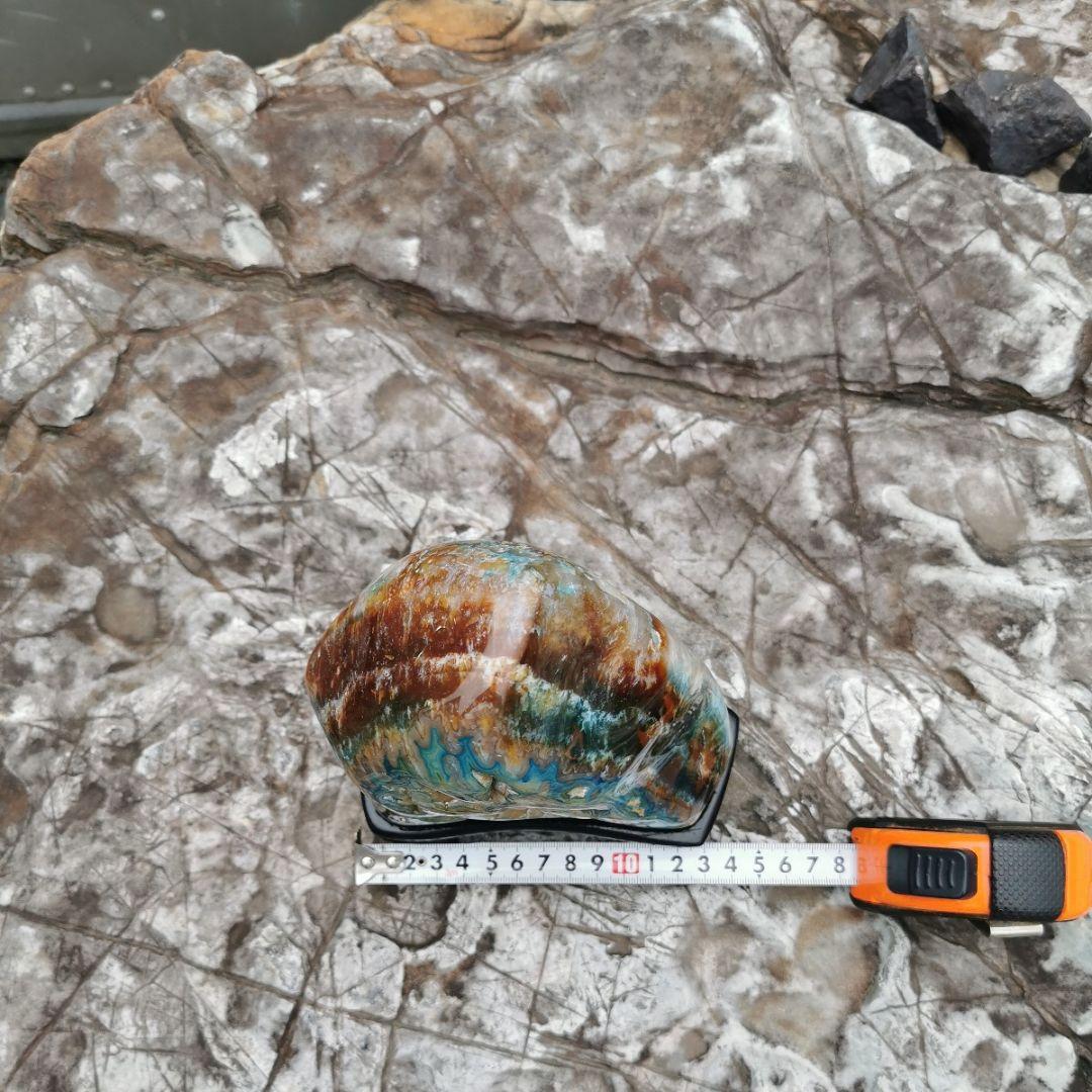 ブラジル産　アゲート　1.8キロ　瑪瑙　鑑賞石　石　置物　オブジェ　インテリア